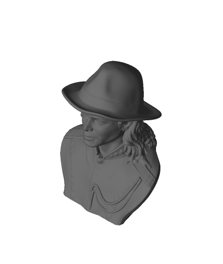 Miguel Jackson modelo 3d coltonmoran772 gracias 3D print model - Mito3D