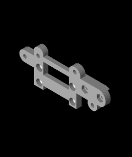 microswiss dd linear rails gantry adapter 3d print model - Mito3D