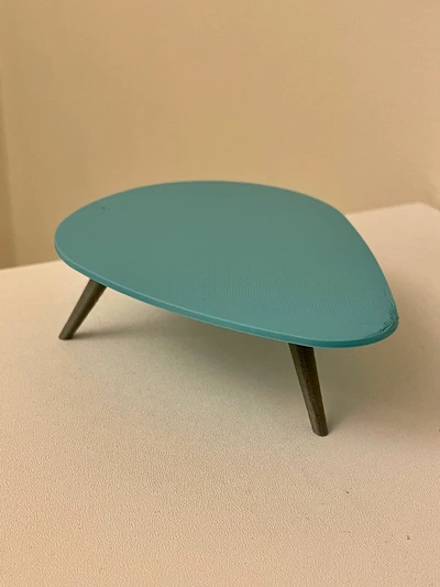 mid century mini table - 3d by retromaker on thangs 3d print model - Mito3D