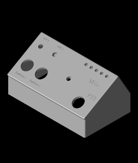 midi caixa controlador fe sdrconsole 3d modelo 3d print model - Mito3D