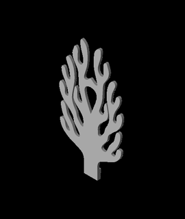 millepora alciocornis creaserra Accueil maison jardin 3d print model - Mito3D