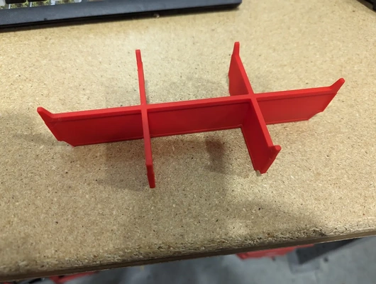 milwaukee packout double cross divider - 3d by colbyfreeman918 on thangs 3d print model - Mito3D
