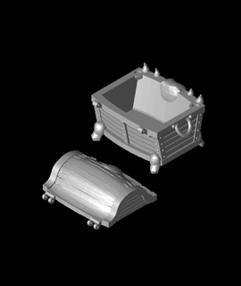 mimic cheststl 3d model gakaname thangs 3d print model - Mito3D