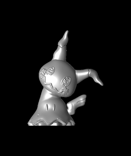 Mimikyu pokemon hayran Sanat sanatlar eğlence 3d print model - Mito3D