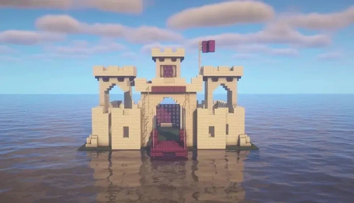 minecraft 375 castle - 3d by allanromanreyes on thangs 3d print model - Mito3D