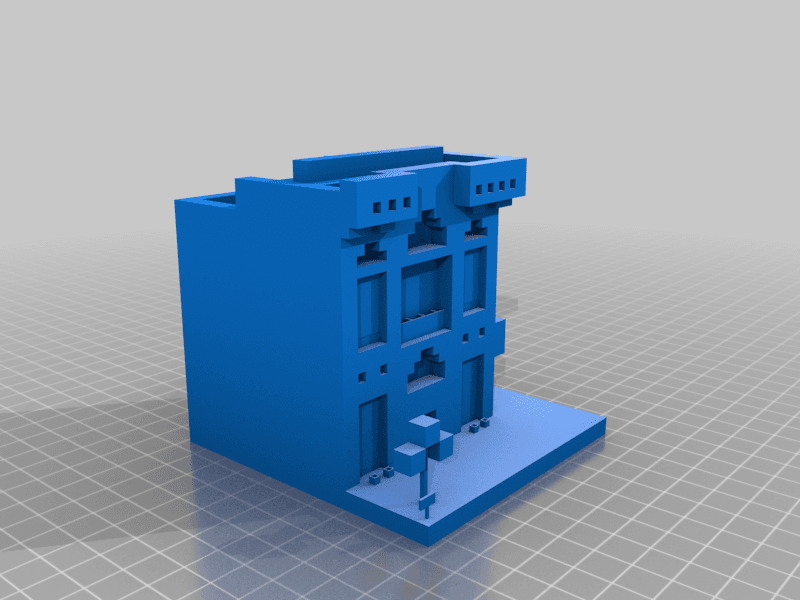 Minecraft banque allanromanreyes 3D print model - Mito3D