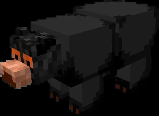 minecraft black bear - 3d by allanromanreyes on thangs 3d print model - Mito3D