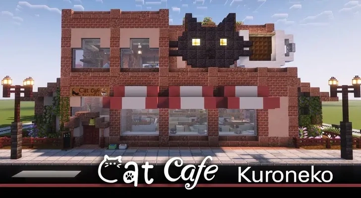 minecraft cat cafe - 3d by allanromanreyes on thangs 3d print model - Mito3D