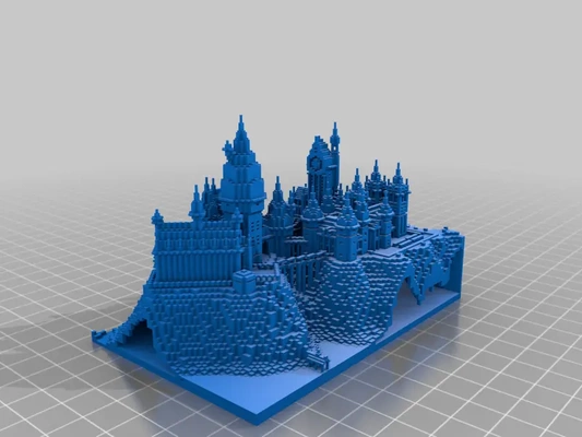minecraft college - 3d by allanromanreyes on thangs 3d print model - Mito3D