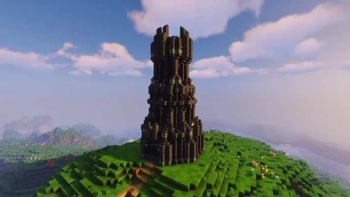 minecraft dark tower - 3d by allanromanreyes on thangs 3d print model - Mito3D