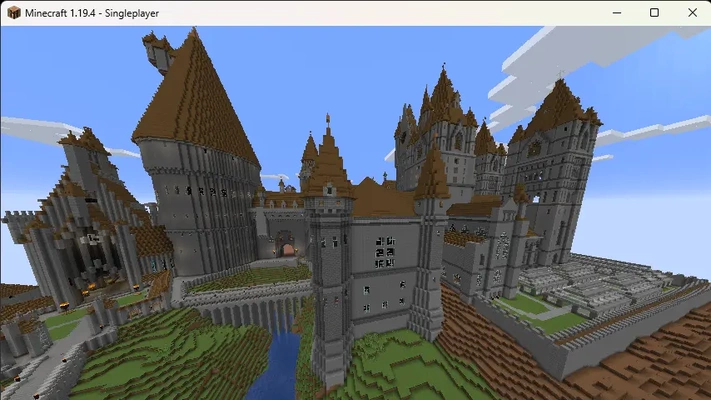 minecraft hogwarts college - 3d by allanromanreyes on thangs 3d print model - Mito3D