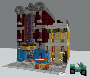 Minecraft caz kulüp alanromanreyes 3d print model - Mito3D