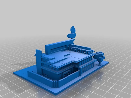 minecraft jollibee 3d by alanromanreyes teşekkürler 3d print model - Mito3D