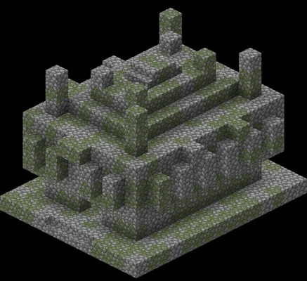 minecraft jungle temple - 3d by allanromanreyes on thangs 3d print model - Mito3D