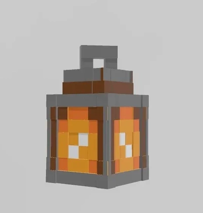 minecraft lantern lamp - 3d by reprops03 on thangs 3d print model - Mito3D