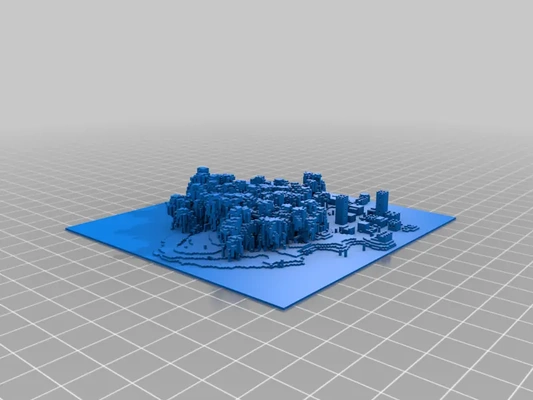 minecraft mangue ilha 3d by allanromanreyes on 3d print model - Mito3D