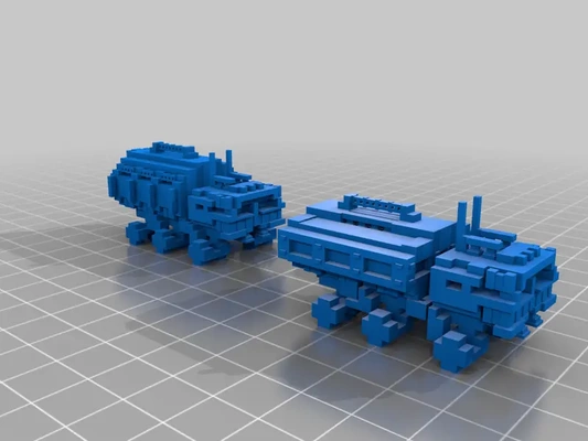 minecraft marte 3d by allanromanreyes on gracias 3d print model - Mito3D