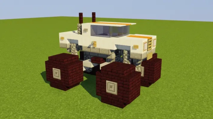 minecraft monster truck - 3d by allanromanreyes on thangs 3d print model - Mito3D