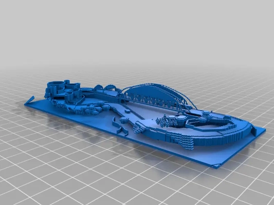 minecraft mushroom bridge - 3d by allanromanreyes on thangs 3d print model - Mito3D