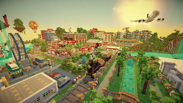 minecraft olann city - 3d by allanromanreyes on thangs 3d print model - Mito3D