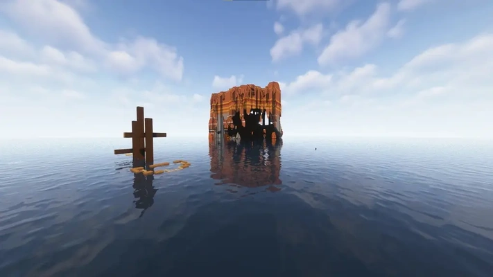 minecraft pirate cove - 3d by allanromanreyes on thangs 3d print model - Mito3D