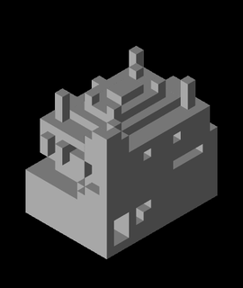 Minecraft têmpora allanromanreyes 3d print model - Mito3D