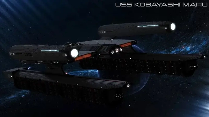 minecraft uss kobayashi maru 3d by allanromanreyes on danke 3d print model - Mito3D