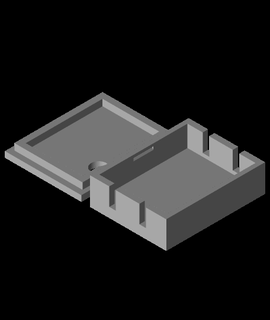 mini dc convertisseur boîte aolshov 3d print model - Mito3D