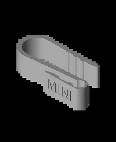 mini f56 gen 3 sunglasses visor clip - 3d by cabooshy on thangs 3d print model - Mito3D