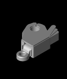 mini flip hand keychain tomodesigns Arts & Entertainment 3d print model - Mito3D