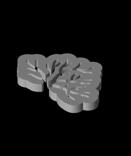 mini jigsaw tree printbunny Home & Garden 3d print model - Mito3D