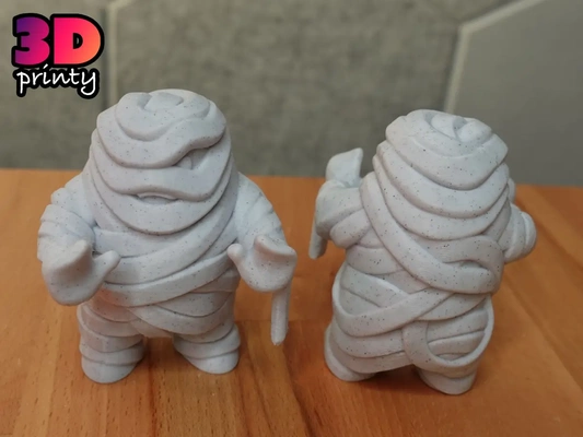 mini mummy - sculptember model 2 3d by 3dprinty on thangs 3d print model - Mito3D