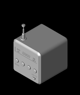 mini portable media playerstl 3d model nemapet thangs 3d print model - Mito3D