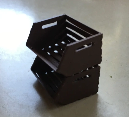 mini stacking crate - 3d by briangrossmiller on thangs 3d print model - Mito3D