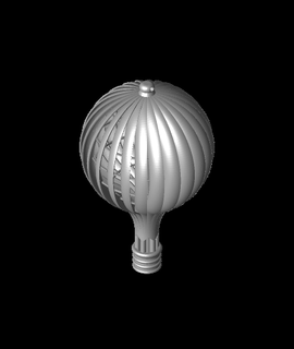 mini vento spinner balão 3d print model - Mito3D