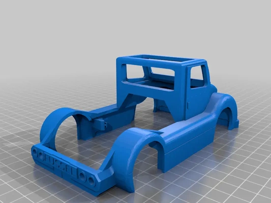 mini z racing truck 94mm wheel base - 3d by jangy on thangs 3d print model - Mito3D