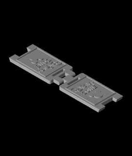 miniatura frame acera firmar disney 3d modelo gracias 3d print model - Mito3D