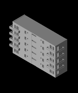 miniature bâtiments géant robot Diora 3d modèle 3d print model - Mito3D