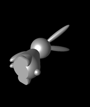 minimalistic rabbitstl 3d model dajanka3d thangs 3d print model - Mito3D