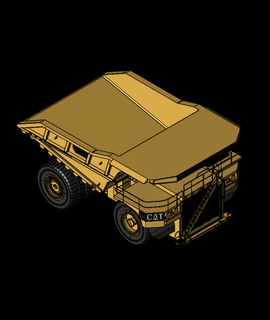 mining truck 3d model juankmed thangs 3d print model - Mito3D
