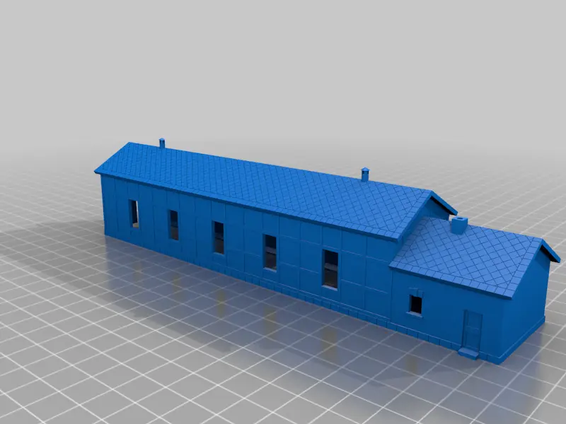 minirailway small depot - 3d by palamut0815 on thangs 3D print model - Mito3D