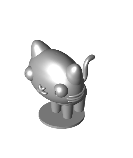 mio cat pucca 3d model jangy thangs 3D print model - Mito3D