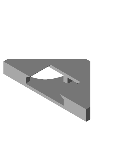 espejo soporte doble 6mmstl 3D print model - Mito3D