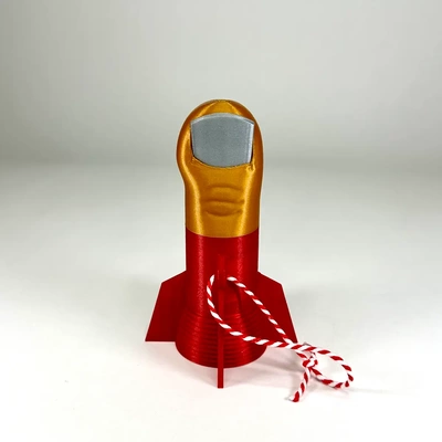 míssil dedo pé 3d by cm projeto on 3d print model - Mito3D