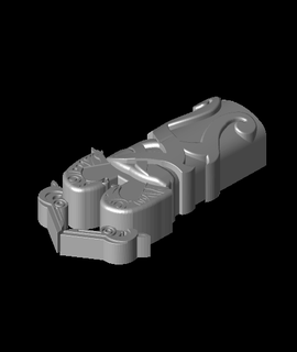 mjolnir hammer Thor Dios guerra ragnarok 3d print model - Mito3D