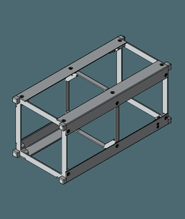 mk5 cubesat structure Assemblée dandrade0022 3d print model - Mito3D