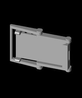 mobile holder assemblystl 3d model paneer thangs 3d print model - Mito3D