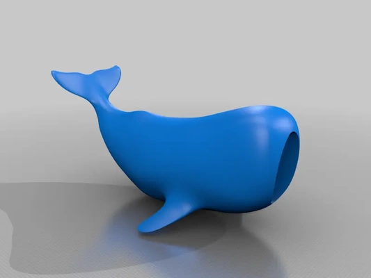 moby whale bic buddy - 3d by frightenedemu on thangs 3d print model - Mito3D