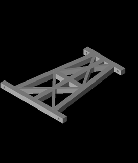 model railroad trestles 3d thangijay thangs 3d print model - Mito3D