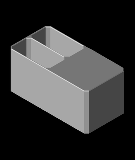 modificado scifi pequeno armazenamento caixote 3d modelo 3d print model - Mito3D